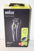 BOXED BRAUN BEARD TRIMMER 3 RRP £79.99Condition ReportAppraisal Available on Request- All Items