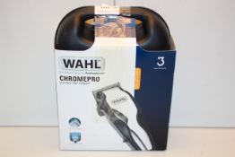 BOXED WAHL CHROMEPRO CORDED HAIR CLIPPER Condition ReportAppraisal Available on Request- All Items