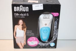 BOXED BRAUN SILK EPIL 5 POWER EPILATOR 5-511 LEGS & BODY RRP £89.00Condition ReportAppraisal