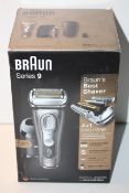 BOXED BRAUN SERIES 9 SHAVER 9385CC GRAPHITE RRP £199.00Condition ReportAppraisal Available on
