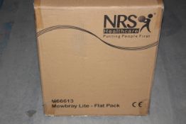 BOXED NRS HEALTHCARE MOWBRAY LITE - FLAT PACK M66613 TOILET FRAME RRP £43.15Condition