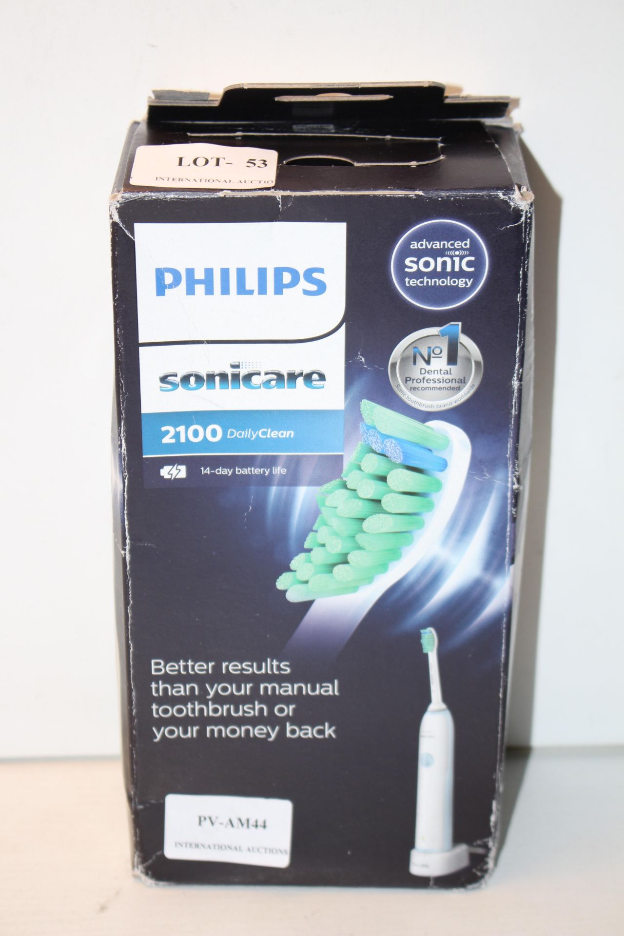 BOXED PHILIPS SONICARE 2100 DAILY CLEAN TOOTHBRUSH RRP £34.99Condition ReportAppraisal Available