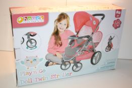 BOXED HAUCK TOYS FOR KIDS PLAY'N GO DOLL TWIN STROLLER Condition ReportAppraisal Available on