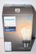 BOXED PHILIPS HUE PERSONAL WIRELESS LIGHTING WHITE SINGLE FILAMENT BULB A60 B22Condition