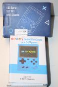 2X BOXED RETRO GAME HANDSETS (IMAGE DEPICTS STOCK)Condition ReportAppraisal Available on Request-