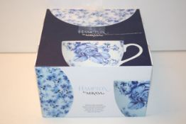 BOXED HAMPTON BY MIKASA TEACUP AND SAUCER Condition ReportAppraisal Available on Request- All