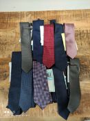 10 X MENS TIES - COMBINED RRP £136 (IMAGE DEPICTS STOCK)Condition ReportAppraisal Available on