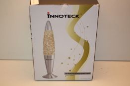 BOXED INNOTEK 16" RETRO RELAXATION GLITTER LAMP RRP £32.49Condition ReportAppraisal Available on