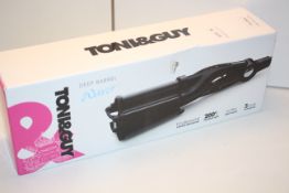 BOXED TONI&GUY DEEP BARRELL WAVER RRP £39.99Condition ReportAppraisal Available on Request- All