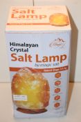 BOXED MAGIC SALT HIMALAYAN SALT LAMP 3-5KG RRP £24.99Condition ReportAppraisal Available on Request-