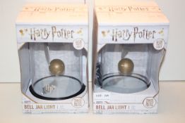 2X BOXED HARRY POTTER BELL JAR LIGHT RRP £29.99 EACHCondition ReportAppraisal Available on