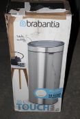 BOXED BRABANTIA 30L TOUCH BIN RRP £49.99Condition ReportAppraisal Available on Request- All Items