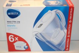 BOXED BRITA WATER FILTER MARELLA 2.4L WATER JUG RRP £29.99Condition ReportAppraisal Available on