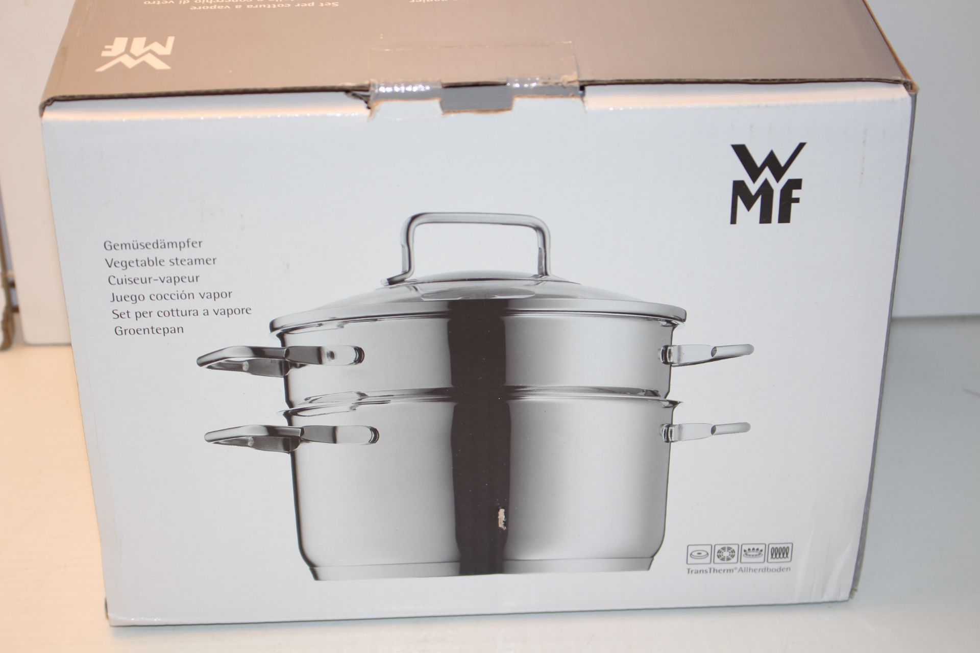 BOXED WMF VEGEATABLE STEAMER RRP £19.99Condition ReportAppraisal Available on Request- All Items are