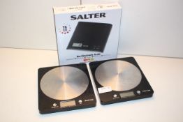 3X BOXED/UNBOXED SALTER ELECTRONIC SCALES (IMAGE DEPICTSW STOCK)Condition ReportAppraisal
