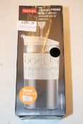 BOXED BODUM DOUBLE WALLED TRAVEL PRESS 0.35L Condition ReportAppraisal Available on Request- All