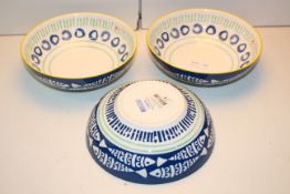 3X MAXWELL WILLIAMS LAGUNA BOWLS RRP £22.00Condition ReportAppraisal Available on Request- All Items