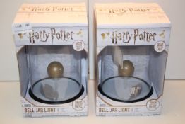 2X BOXED HARRY POTTER BELL JAR LIGHT RRP £29.99 EACHCondition ReportAppraisal Available on