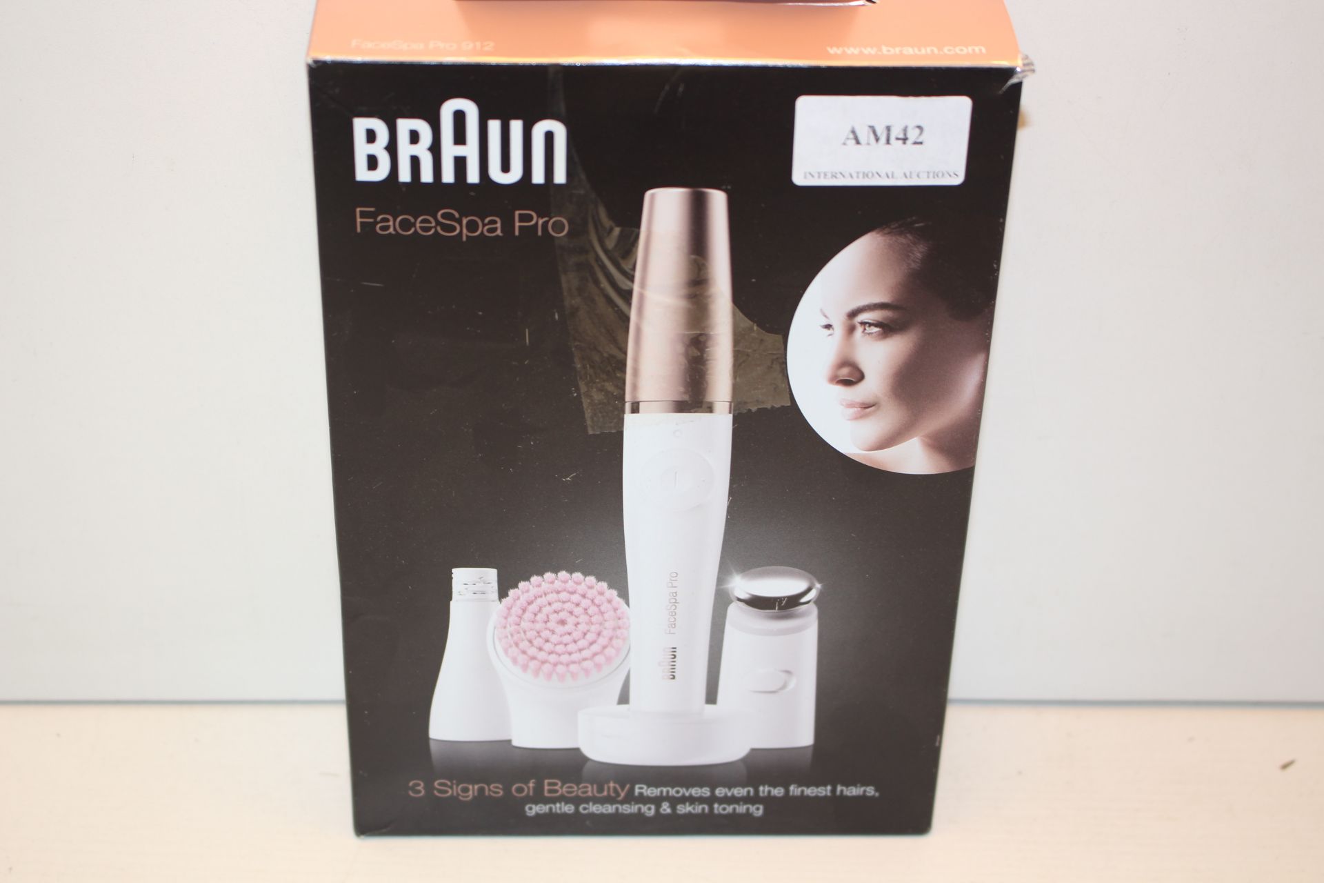 BOXED BRAUN FACESPA PRO RRP £99.00Condition ReportAppraisal Available on Request- All Items are