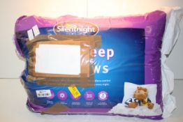 BAGGED SILENTNIGHT DEEP SLEEP PILLOWS RRP £21.49Condition ReportAppraisal Available on Request-
