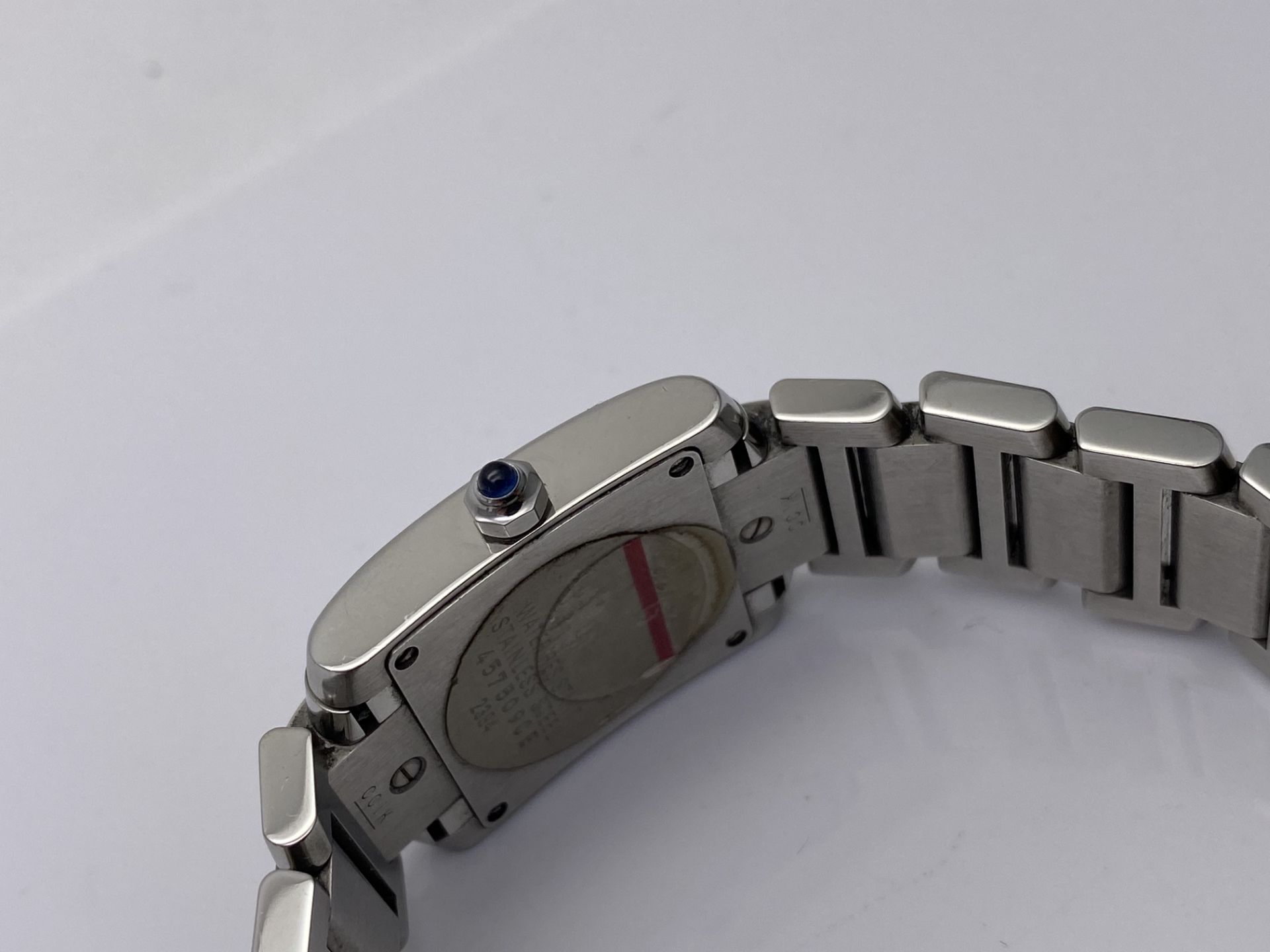 LADIES CARTIER TANK FRANCAISE WATCH, STAINLESS STEEL, WATCH ONLY (352) - Image 3 of 4