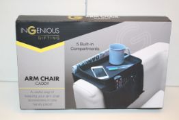 BOXED INGENIOUS GIFTING ARM CHAIR CADDY Condition ReportAppraisal Available on Request- All Items