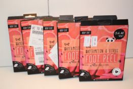 5X BOXED WATERMELON & CITRUS FOOT PEELSCondition ReportAppraisal Available on Request- All Items are