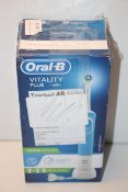 BOXED ORAL B VITALITY PLUS POWERED BY BRAUN TOOTHBRUSH RRP £24.99Condition ReportAppraisal Available