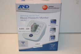 BOXED A&D BLOOD PRESSURE MONITOR MODEL: UA-611 RRP £20.00Condition ReportAppraisal Available on