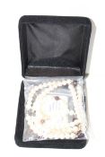 UNBOXED WITH CASE GIANI PEARL STYLE NECKLACE Condition ReportAppraisal Available on Request- All