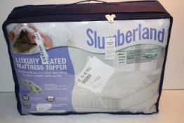 BAGGED SLUMBERLAND LUXURY HEATED MATTRESS TOPPER RRP £59.99Condition ReportAppraisal Available on