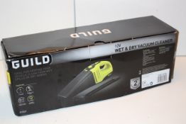 BOXED GUILD 12V WET & DRY VACUUM CLEANER Condition ReportAppraisal Available on Request- All Items