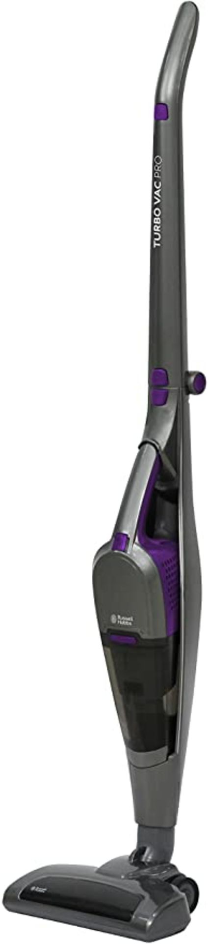 UNBOXED RUSSELL HOBBS TURBO VAC PRO HANDHELD CORDLESS VACUUM CLEANER RRP £79.99Condition