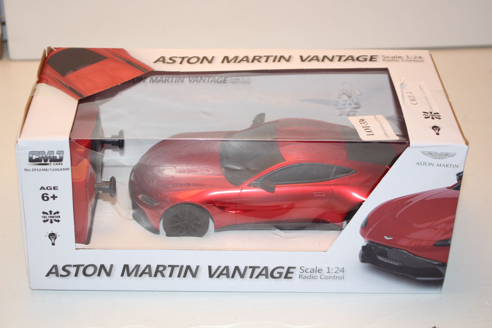 BVOXED RADIO CONTROLLED ASTON MARTIN VANTAGE SCALE 1:24Condition ReportAppraisal Available on