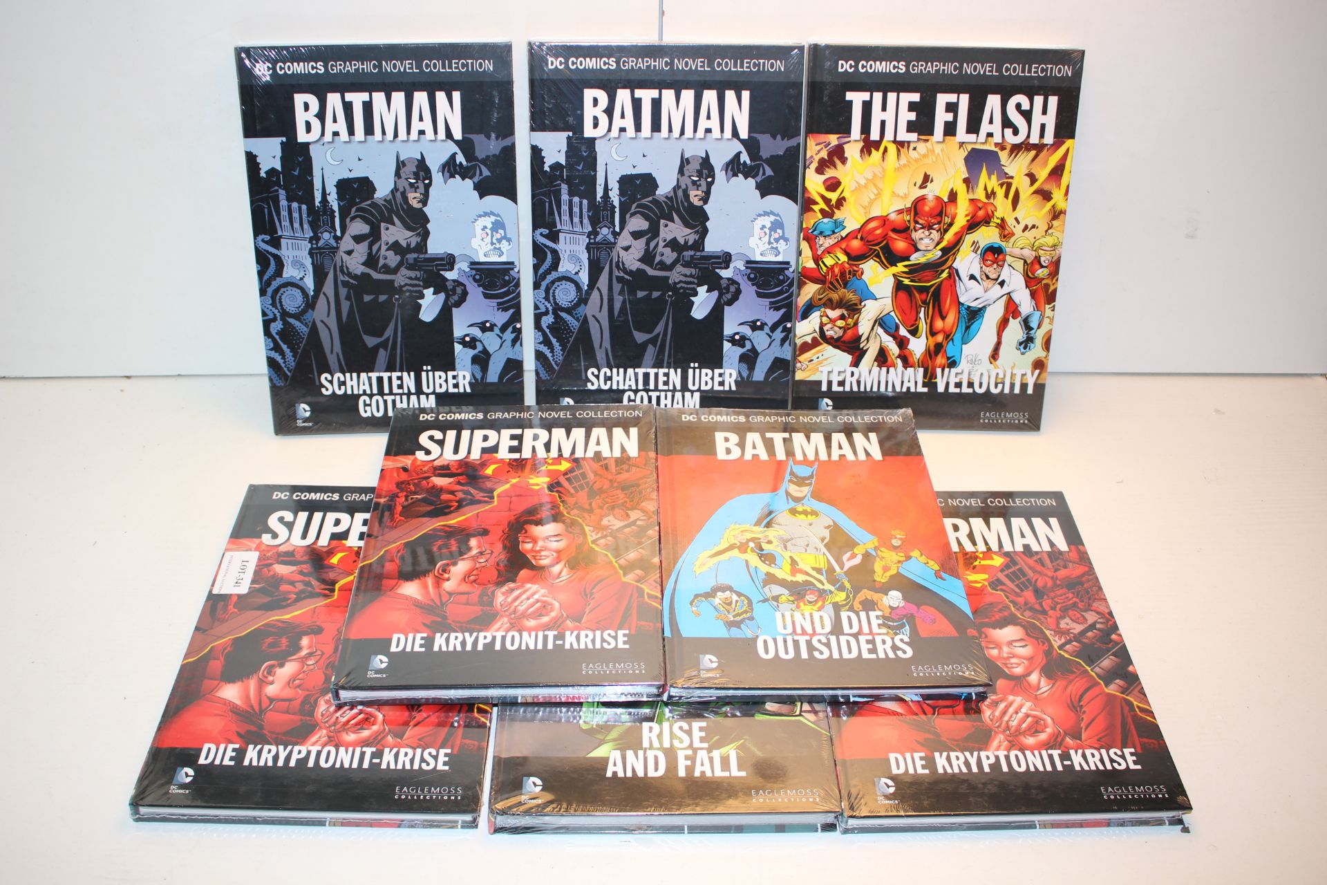 8X SEALED BRAND NEW DC COMICS GRAPHIC NOVEL COLLECTION BOOKS COMBINED RRP £160.00Condition