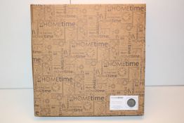 BOXED HOMETIME GOLD WALL CLOCK 30CM Condition ReportAppraisal Available on Request- All Items are