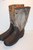 UNBOXED CAMO WELLINGTON BOOTS 14Condition ReportAppraisal Available on Request- All Items are