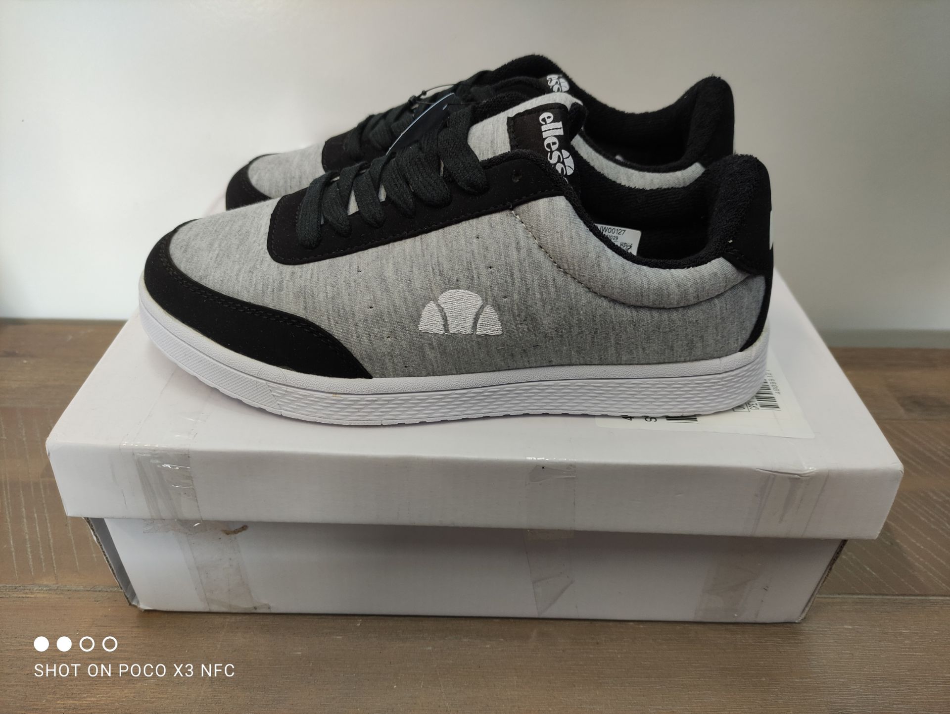 BOXED ELLESSE DANIELLA TRAINERS SIZE 4 RRP £30 (IMAGE DEPICTS STOCK)Condition ReportAppraisal