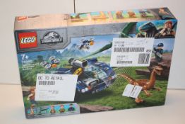 BOXED LEGOJURASSIC WORLD GALLIMIMUS AND PTEREDON BREAKOUT 75940 RRP £29.99Condition