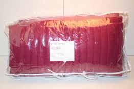 BAGGED RED THROW 150 X 200 CM Condition ReportAppraisal Available on Request- All Items are