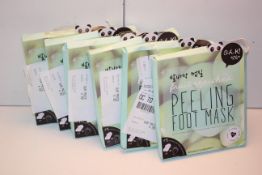 6X BOXED OH K FRUIT ENRICHED PEELING FOOT MASK'S COMBINED RRP £29.94Condition ReportAppraisal