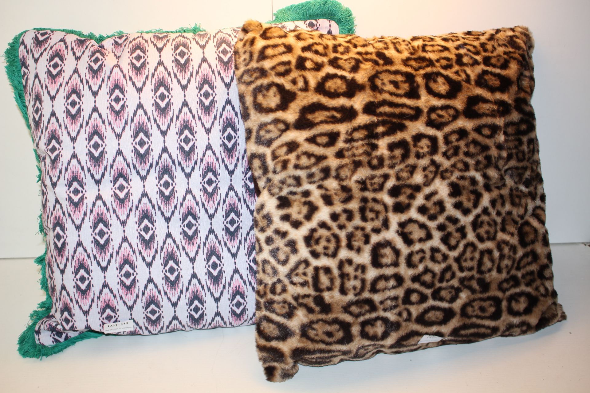 2X ASSORTED CUSHIONS (IMAGE DEPICTS STOCK)Condition ReportAppraisal Available on Request- All