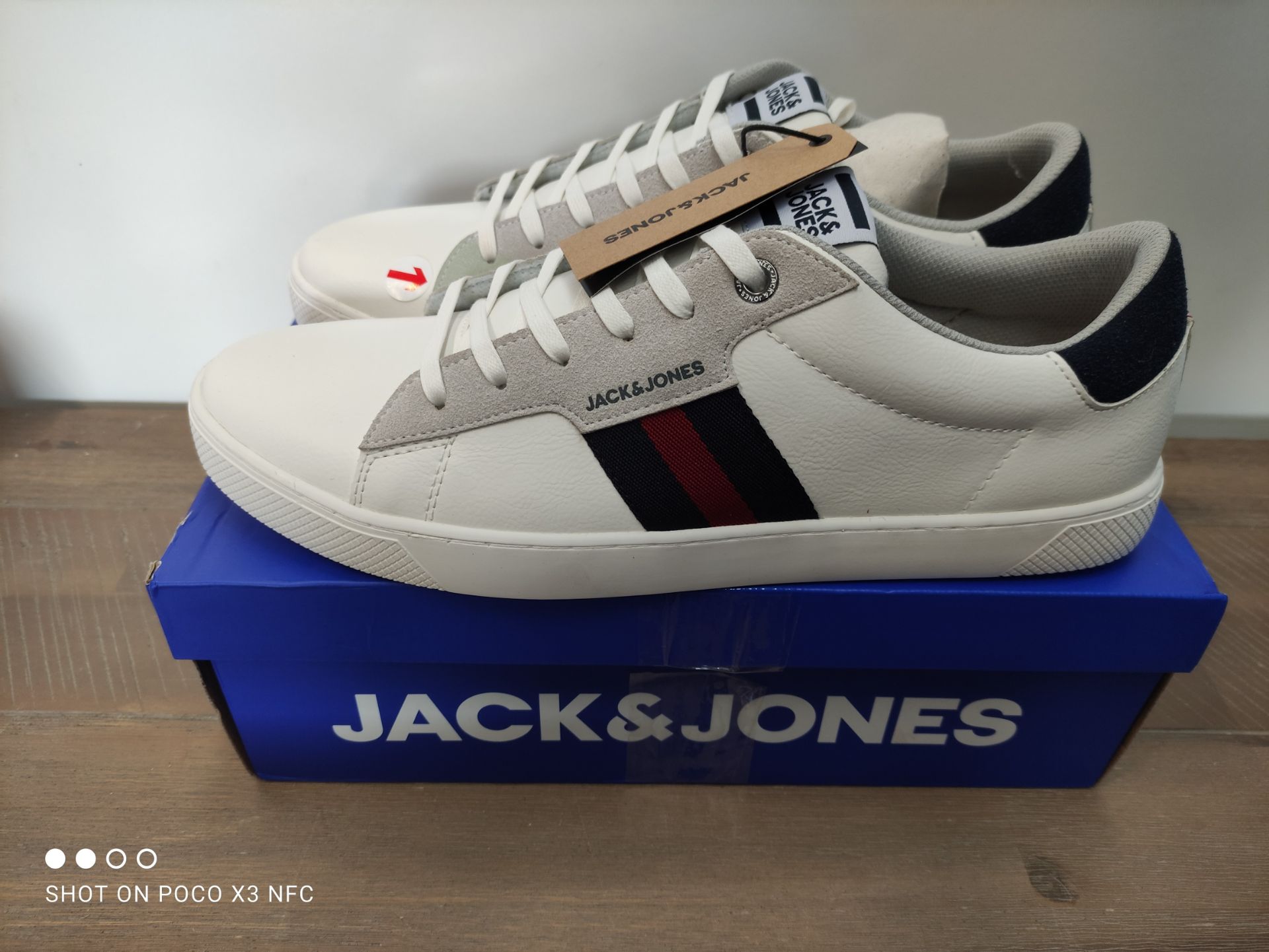 BOXED JACK & JONES TRAINERS SIZE 12 RRP £40 (IMAGE DEPICTS STOCK)Condition ReportAppraisal Available