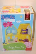 BOXED PEPPA PIG DELUXE PEPPA PIG PLAYHOUSE Condition ReportAppraisal Available on Request- All Items
