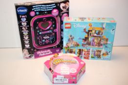 3X BOXED ITEMS TO INCLUDE LEGO 43188, VTECH KIDISECRETS SELFIE MUSIC & SUPER WUBBLECondition