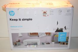 BOXED HP DESKJET 2724 ESSENTIAL HOME PRINTING RRP £59.99Condition ReportAppraisal Available on