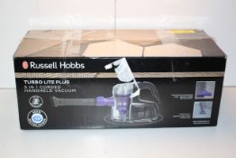 BOXED RUSSELL HOBBS TURBO LITE PLUS 5-IN-1 CORDED HANDHELD VACUUM MODEL: RHCHS50ASO3-C RRP £59.