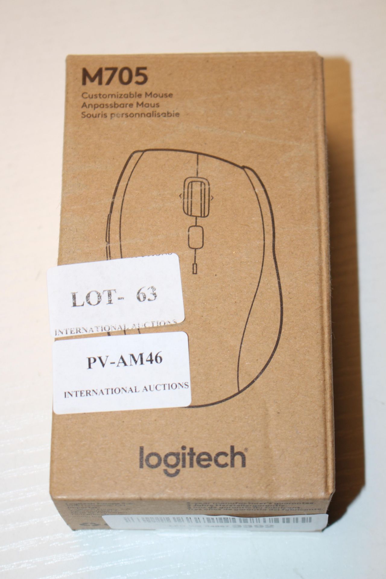 BOXED LOGITECH M705 CUSTOMIZABLE MOUSE Condition ReportAppraisal Available on Request- All Items are