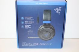 BOXED RAZER KRAKEN FOR CONSOLE WIRED CONSOLE GAMING HEADSET RRP £63.99Condition ReportAppraisal