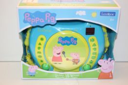 BOXED PEPPA PIG KARAOKE CD PLAYER (IMAGE DEPICTS STOCK)Condition ReportAppraisal Available on